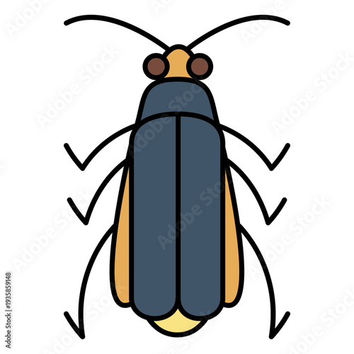 SImple stroke firefly top