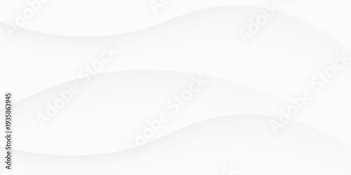 White wave curve silk fabric abstract background vector illustration