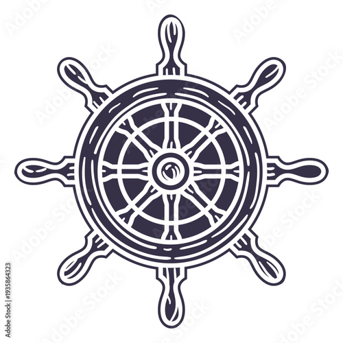 Rudder ship sea transport