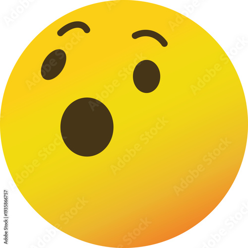 surprised emoji icon | shocked emoji face