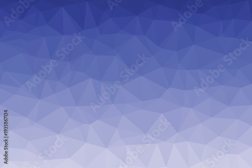 A mesmerizing geometric pattern transitions smoothly from deep violet to a soft light blue creating an inviting visual