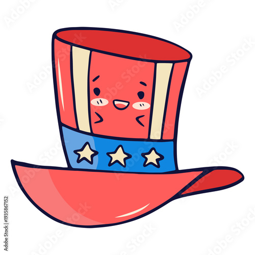 American top hat cute