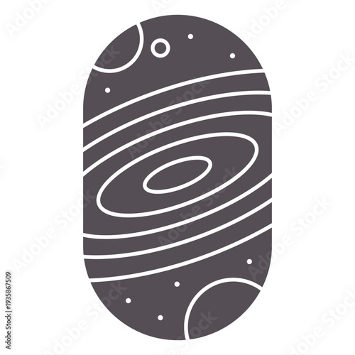 Milky way space cut out