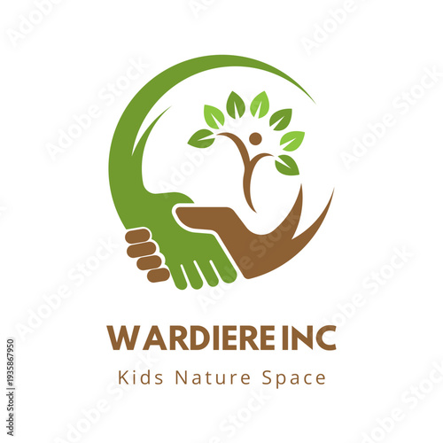 Eco Friendly Green Leaf Logo Design, Go Green Environmental Company Branding Logo, Sustainable Nature Business Logo Template, Organic Eco Brand Identity Logo Design, Modern Green Energy Company Logo