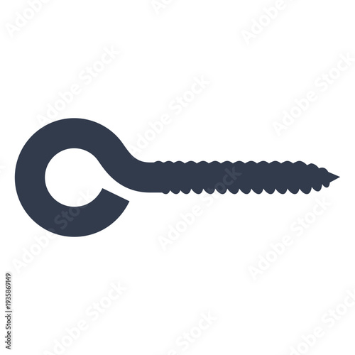 Blue eye lag screw flat