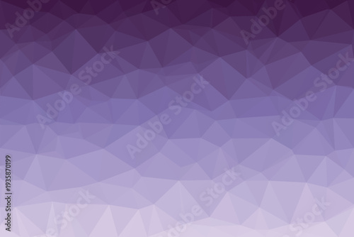 A soothing gradient of purple and lavender geometric triangles creates an enchanting polygonal surface