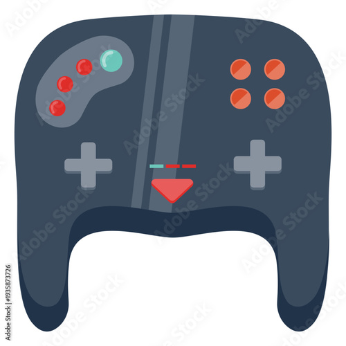 Big joystick semi flat