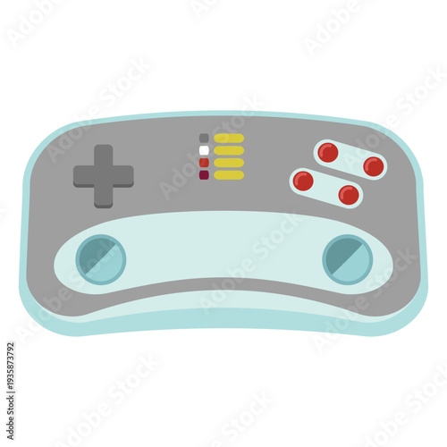 Square simple joystick semi flat