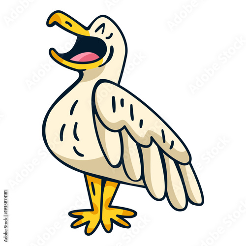 Seagul cartoon