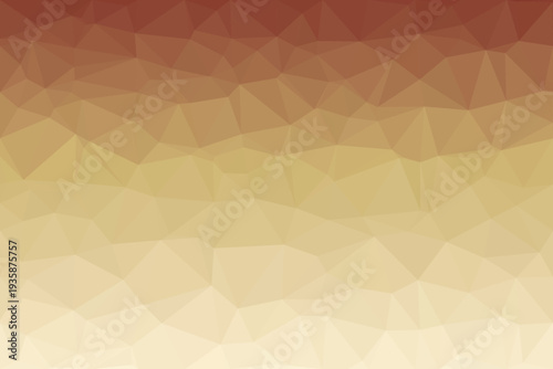 Earthy geometric pattern showing a warm gradient transformation from deep rust to a soft beige color
