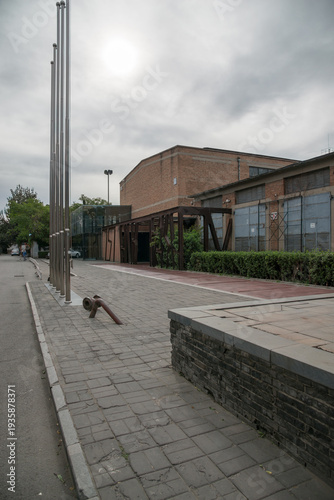 798 Art District Beijing - Industrial Courtyard and Modern Architecture