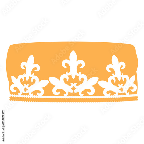 Fleur de lis crown
