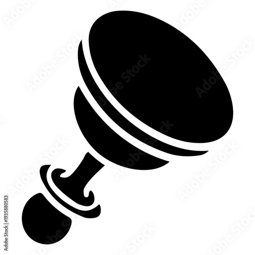 Pawn chess piece cut out laid down