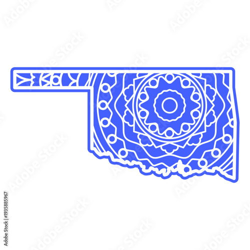 Oklahoma mandala states