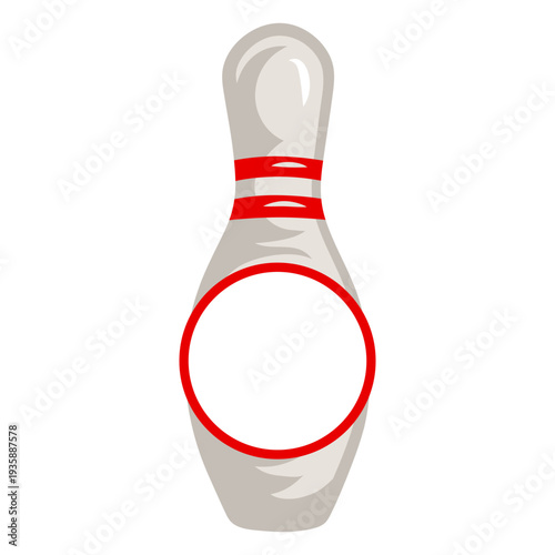 Pin illustration bowling