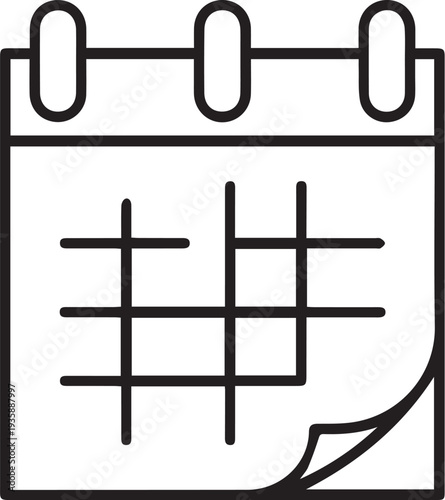 Ramadan Islamic prayer time calendar vector illustration minimal design