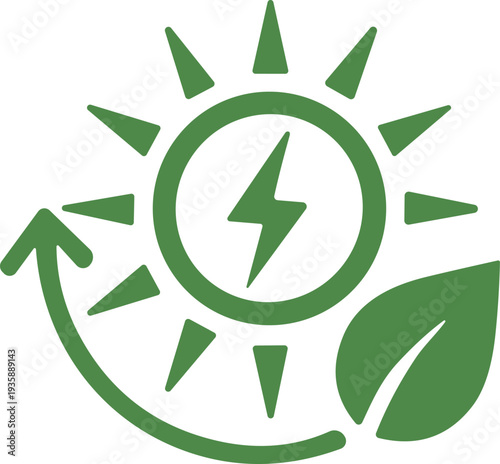 Simple black and white outline icon showing a large wheeled trash bin with a leaf symbol, representing 