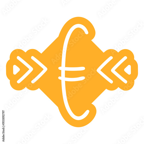 Currency cut out euro