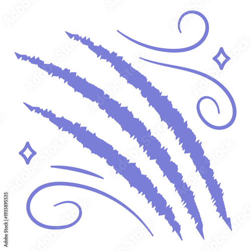 Decorative werewlove scratch