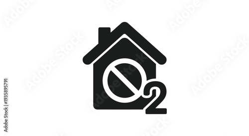 Curfew Notice Line modern abstract color vector