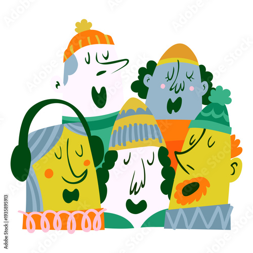 Christmas carols people