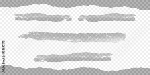 Handwrite Brush strokes set. Vector Illustration. vector illustration of an abstract background