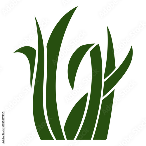 Leaves cut out botanical