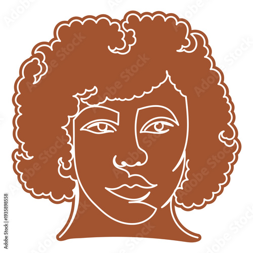 Person continuous line drawing