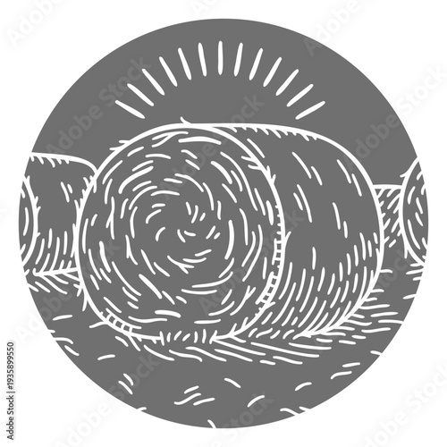 Bale field cut out element