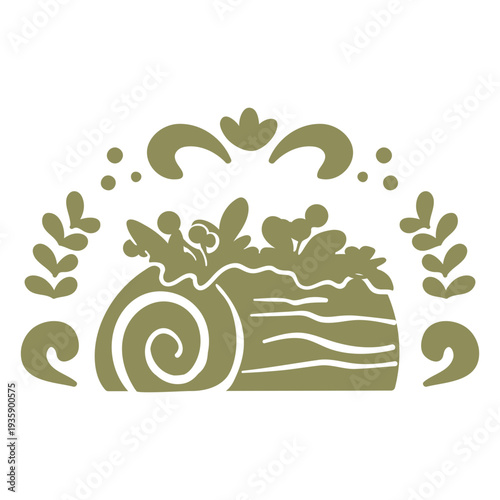 Winter solstice flat log