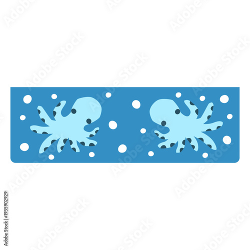 Photography Blue octopus