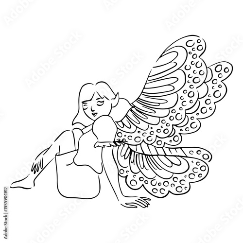 Fairy simple folklore creature