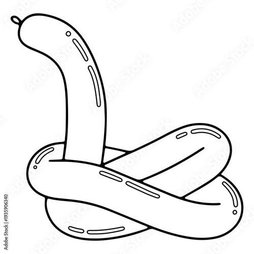 Entertaining balloon animal sculptures