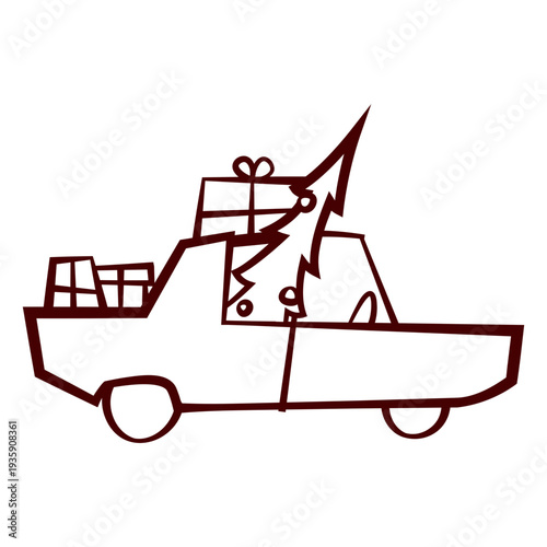 Festive foliage on the move