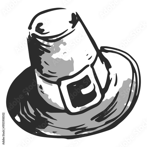 Thanksgiving pilgrim hat design