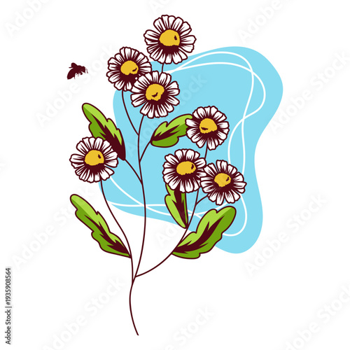 Ethereal flower arrangement