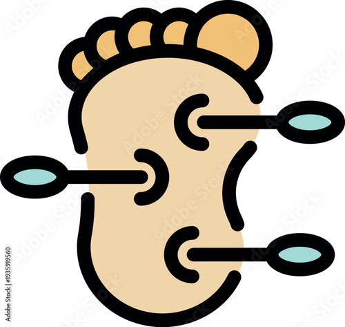 Acupuncturist inserting needles into a foot, performing acupuncture therapy for pain management and alternative medicine healing