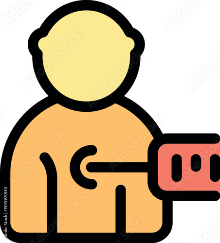 Person getting vaccinated, promoting health and wellness through immunization