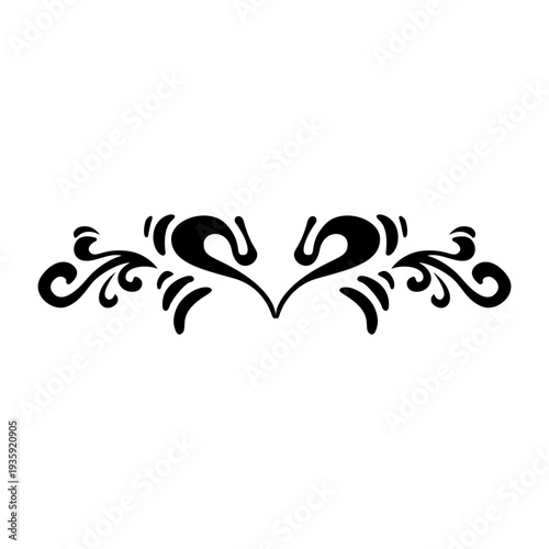 page border ornament. Border line divider book. Book Page Divider ornament. tribal ornament page divider. aesthetic page divider.