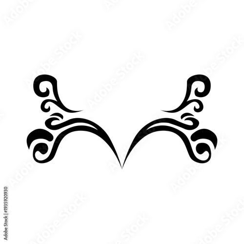 page border ornament. Border line divider book. Book Page Divider ornament. tribal ornament page divider. aesthetic page divider.