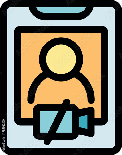 Video call is disabled during online meeting or webinar on smartphone