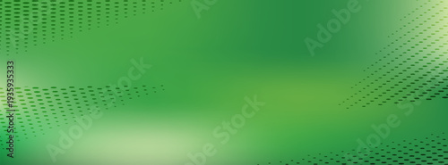 Abstract green vector background with halftone dot patterns. The gradient transitions from a light lime green to a deep forest green.