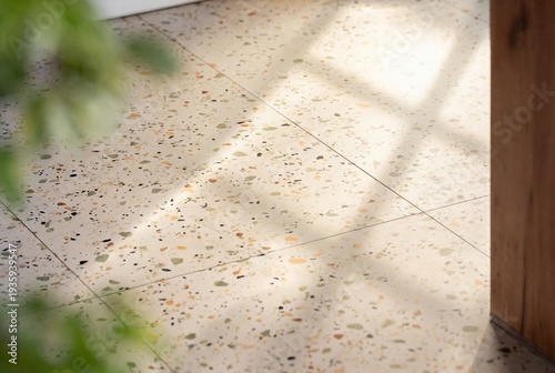 sun rays reflected on the floor