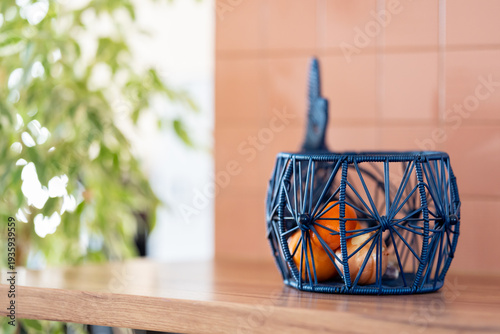 antique fruit container