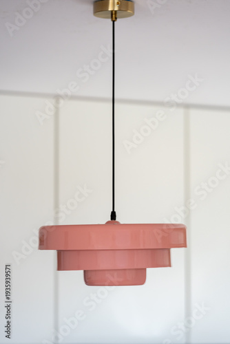 flesh-colored hanging lamp