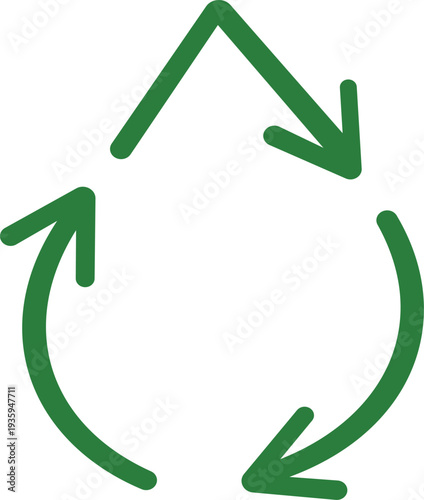 Water drop with arrows Set. Vector thin line outline concepts of water conservation, reusing and recycling, Vector Design