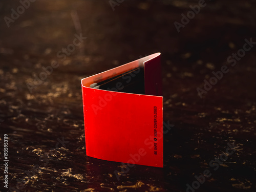 Slika na platnu Red matchbook on its side