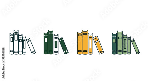 Set of premium quality award ribbon vector icons with elegant crown symbols, perfect for celebrating success, achievement, and recognition in various digital and print designs