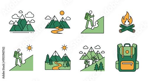 Set of premium quality award ribbon vector icons with elegant crown symbols, perfect for celebrating success, achievement, and recognition in various digital and print designs