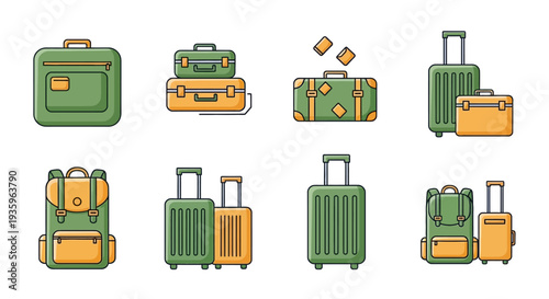 Set of premium quality award ribbon vector icons with elegant crown symbols, perfect for celebrating success, achievement, and recognition in various digital and print designs